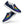 Charger l&#39;image dans la galerie, Gay Pride Modern Navy Slip-On Shoes
