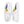 Load image into Gallery viewer, Gay Pride Modern White Slip-On Shoes
