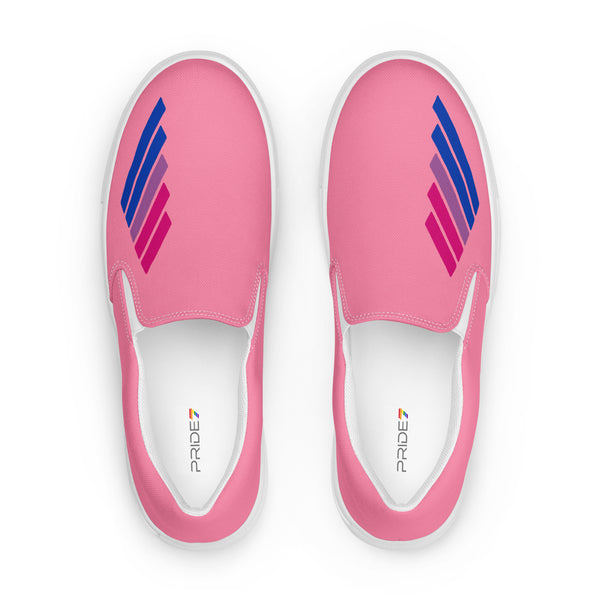 Bisexual Pride Modern Pink Slip-On Shoes