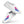 Laden Sie das Bild in den Galerie-Viewer, Bisexual Pride Modern White Slip-On Shoes
