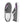 Charger l&#39;image dans la galerie, Asexual Pride Modern Gray Slip-On Shoes
