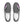 Cargar imagen en el visor de la galería, Asexual Pride Modern Gray Slip-On Shoes
