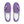 Laden Sie das Bild in den Galerie-Viewer, Asexual Pride Modern Purple Slip-On Shoes
