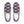 Laden Sie das Bild in den Galerie-Viewer, Asexual Pride Casual Gray Slip-On Shoes
