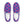 Charger l&#39;image dans la galerie, Bisexual Pride Casual Blue Slip-On Shoes
