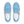 Load image into Gallery viewer, Pinstriped Ally Pride Blue Slip-On Shoes
