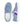 Load image into Gallery viewer, Pinstriped Bisexual Pride Blue Slip-On Shoes
