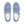 Load image into Gallery viewer, Pinstriped Bisexual Pride Blue Slip-On Shoes
