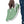 Load image into Gallery viewer, Agender Pride Colors Original Green Slip-On Shoes
