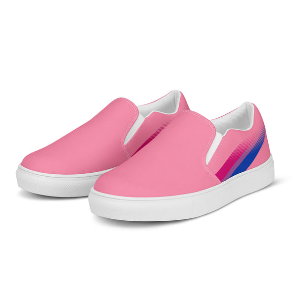 Bisexual Pride Colors Original Pink Slip-On Shoes
