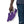 Laden Sie das Bild in den Galerie-Viewer, Genderfluid Pride Colors Original Purple Slip-On Shoes
