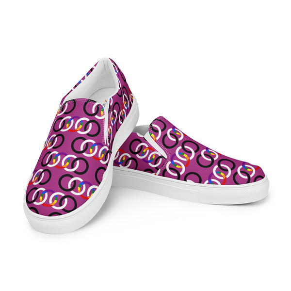 Ally Classic Purple Slip-On Shoes