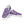 Cargar imagen en el visor de la galería, Asexual Classic Purple Slip-On Shoes
