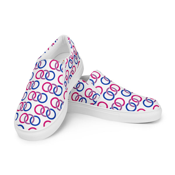 Bisexual Classic White Slip-On Shoes