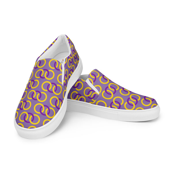 Intersex Pride Classic Purple Slip-On Shoes