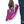 Cargar imagen en el visor de la galería, Omnisexual Pride Modern Violet Slip-On Shoes
