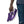 Charger l&#39;image dans la galerie, Genderqueer Pride Modern Purple Slip-On Shoes
