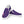 Laden Sie das Bild in den Galerie-Viewer, Genderfluid Pride Modern Purple Slip-On Shoes
