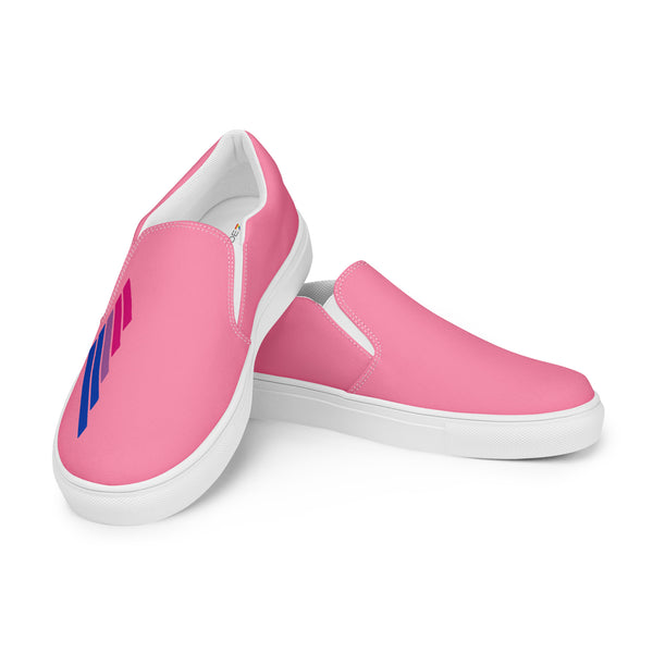 Bisexual Pride Modern Pink Slip-On Shoes