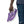 Load image into Gallery viewer, Asexual Pride Modern Purple Slip-On Shoes
