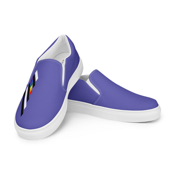 Ally Pride Modern Blue Slip-On Shoes