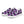 Laden Sie das Bild in den Galerie-Viewer, Asexual Pride Casual Purple Slip-On Shoes
