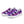 Laden Sie das Bild in den Galerie-Viewer, Genderfluid Pride Casual Purple Slip-On Shoes
