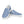 Load image into Gallery viewer, Pinstriped Gay Pride Blue Slip-On Shoes
