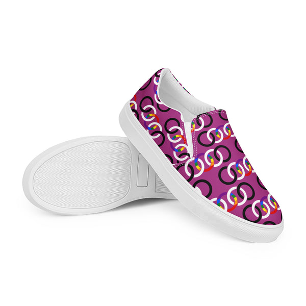 Ally Classic Purple Slip-On Shoes