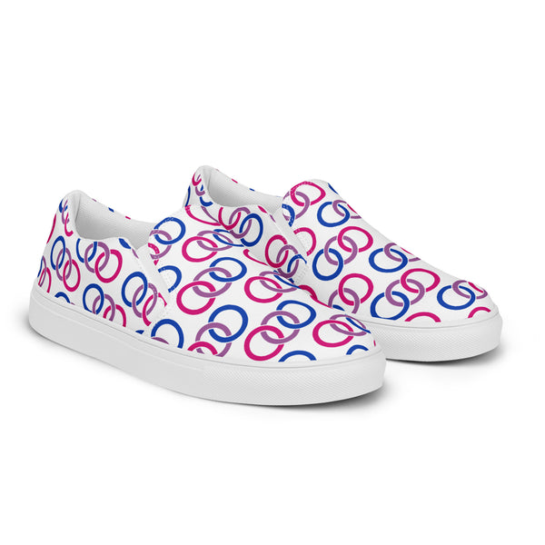 Bisexual Classic White Slip-On Shoes