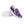 Load image into Gallery viewer, Genderfluid Pride Classic Purple Slip-On Shoes
