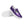 Carregar imagem no visualizador da galeria, Genderqueer Pride Modern Purple Slip-On Shoes
