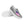 Load image into Gallery viewer, Genderfluid Pride Modern Gray Slip-On Shoes
