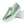 Load image into Gallery viewer, Agender Pride Modern Green Slip-On Shoes
