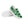 Charger l&#39;image dans la galerie, Aromantic Pride Casual Green Slip-On Shoes
