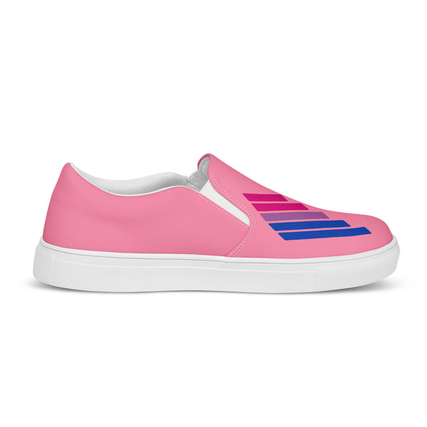 Bisexual Pride Modern Pink Slip-On Shoes