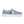 Load image into Gallery viewer, Pinstriped Gay Pride Blue Slip-On Shoes
