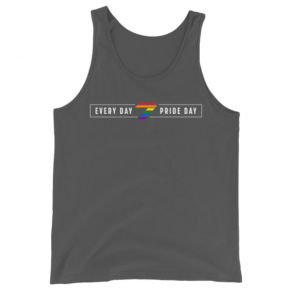 Every Day Pride Day Horizontal Graphic Unisex Tank Top