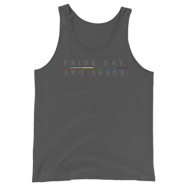 Gay Tank Top Every Day Pride Rainbow Graphic Unisex