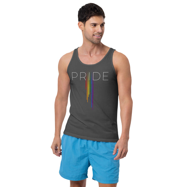 2025 Gay Pride Layered Unisex Tank Top