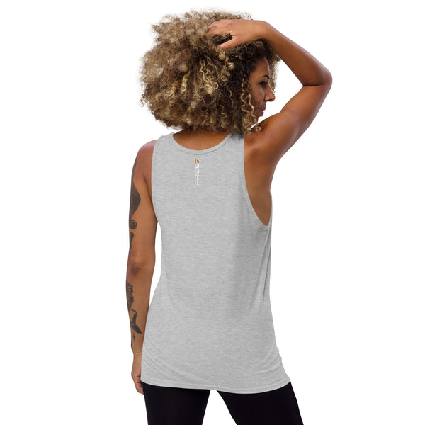 2025 Gay Pride Textured Unisex Tank Top