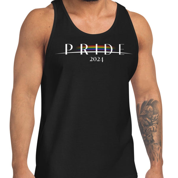 Stylish Gay Pride 2024 Unisex Tank Top