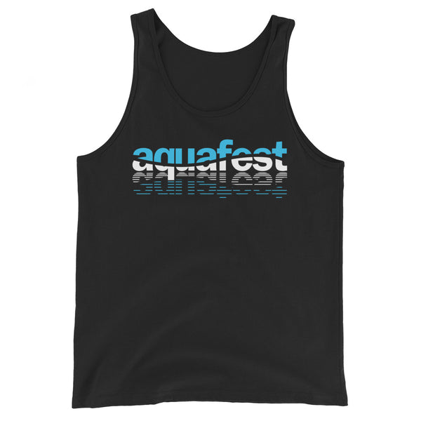 AQUAFEST - Reflection Logo Unisex Tank Top