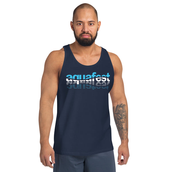 AQUAFEST - Reflection Logo Unisex Tank Top