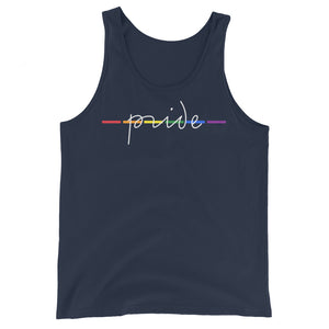 Everyday LGBTQ Pride Tank Top with Rainbow Flag PRIDE7®