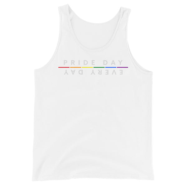 Gay Tank Top Every Day Pride Rainbow Graphic Unisex