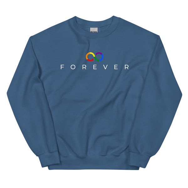 Forever Gay Pride Infinity Symbol Unisex Sweatshirt