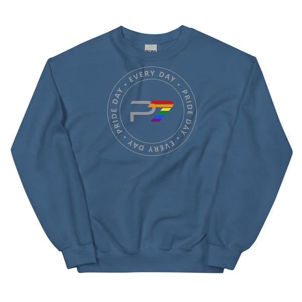 Trendy Gay Sweatshirt Unisex Full Circle Graphic