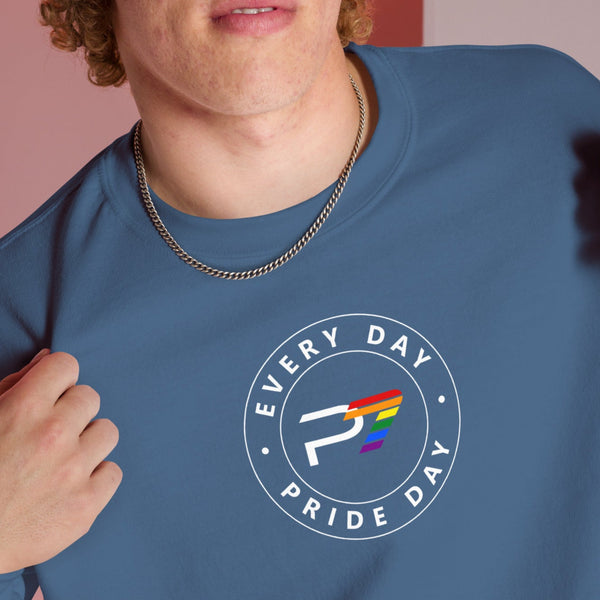 Simple Gay Sweatshirt P7 Pride Day Every Day Unisex