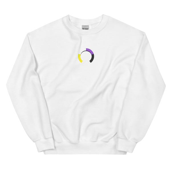 Original Non-Binary Pride Unisex Sweatshirt